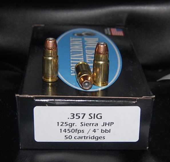.357 SIG Ammo At The Range.